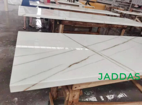 JADDAS – Premium Crystallized Glass for Panel Slab, Countertop & Vanity Tops
